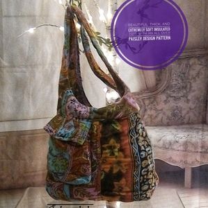 COPY - Multi-color Paisley Hobo bag from Spain